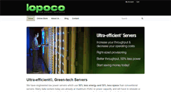 Desktop Screenshot of lopoco.com